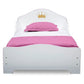 Delta Children Princess Crown Wooden Toddler Bed