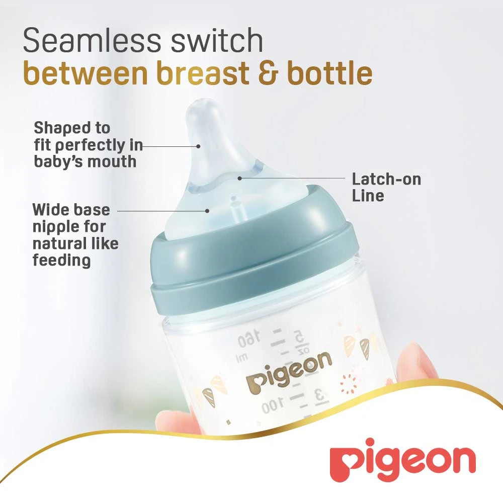 Pigeon Softtouch WN Plastic Cat Bottle - 160ml