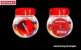 Nataraj Trikone Eraser Assorted 25Pcs Mini Jar