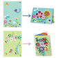 Avenir Scratch Greeting Cards Set - Flowers - Laadlee