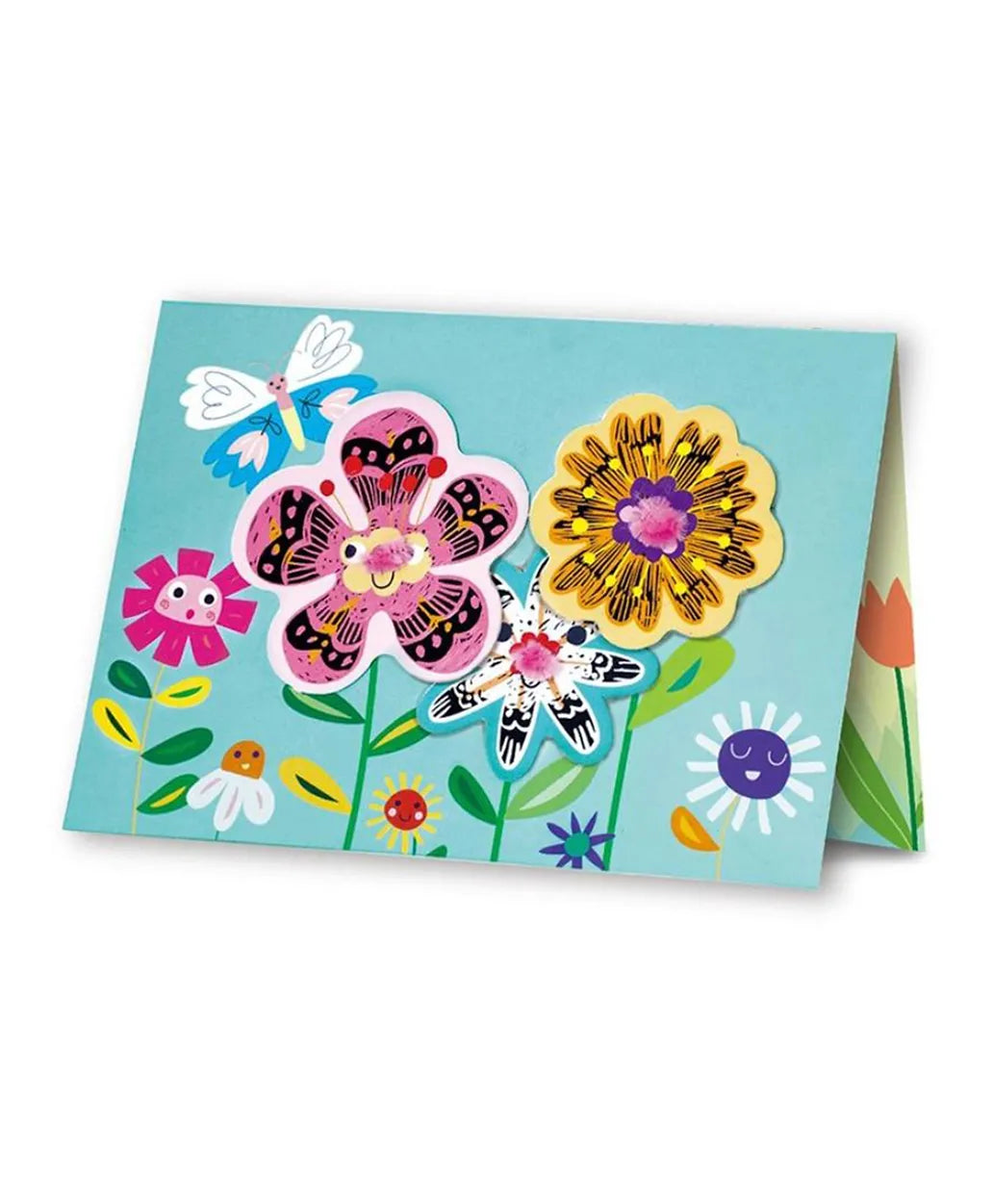 Avenir Scratch Greeting Cards Set - Flowers - Laadlee