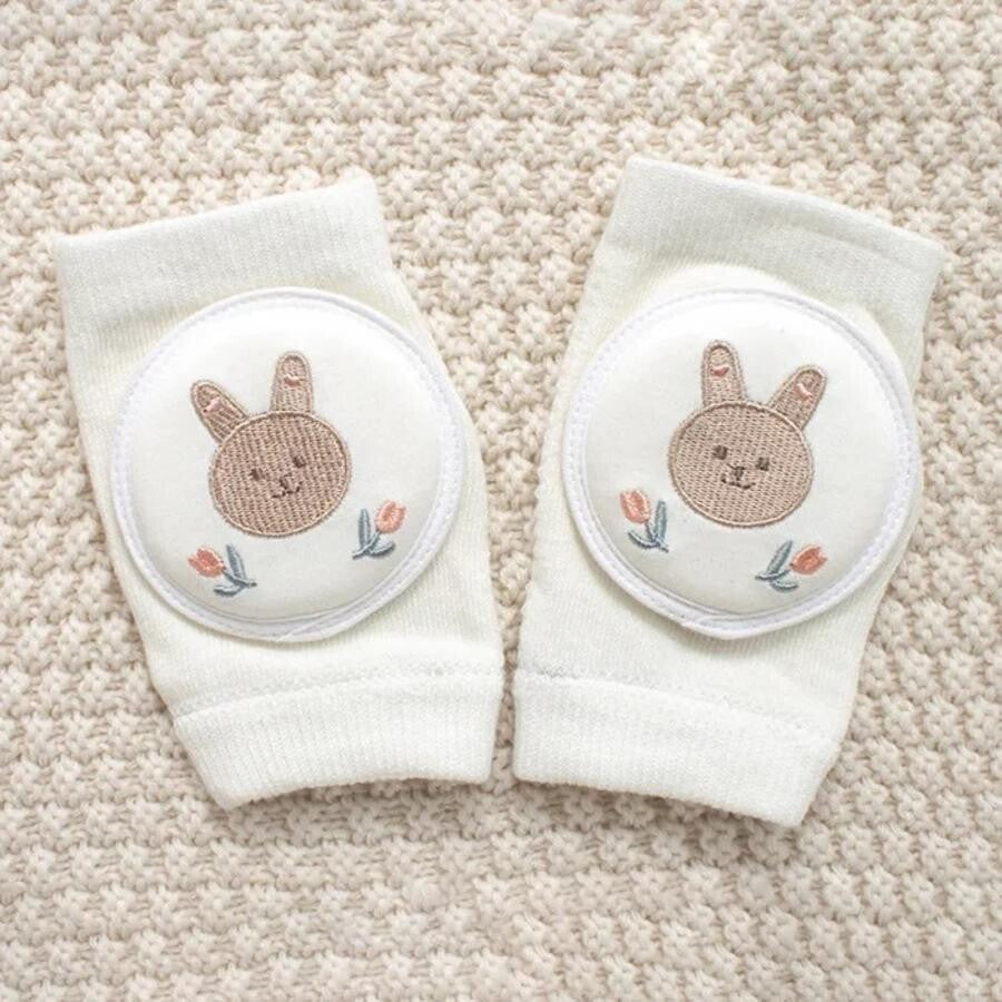 Pikkaboo Soft Crawl Baby Knee Pad - Rabbit