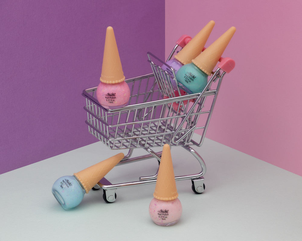 Shush! Ice Cream Cone Nail Polish Set - Laadlee