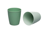 Nip Green Eco-Friendly Children's Drinking Cups - Green (Pack of 2)