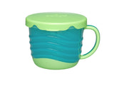 Nip 2-in-1 Snackbox & Drink Leakproof Cup 250ml - Green