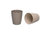 Nip Green Eco-Friendly Children's Drinking Cups - Grey (Pack of 2)