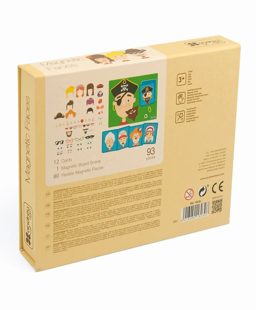 Andreu Toys Magnetic Faces - Laadlee