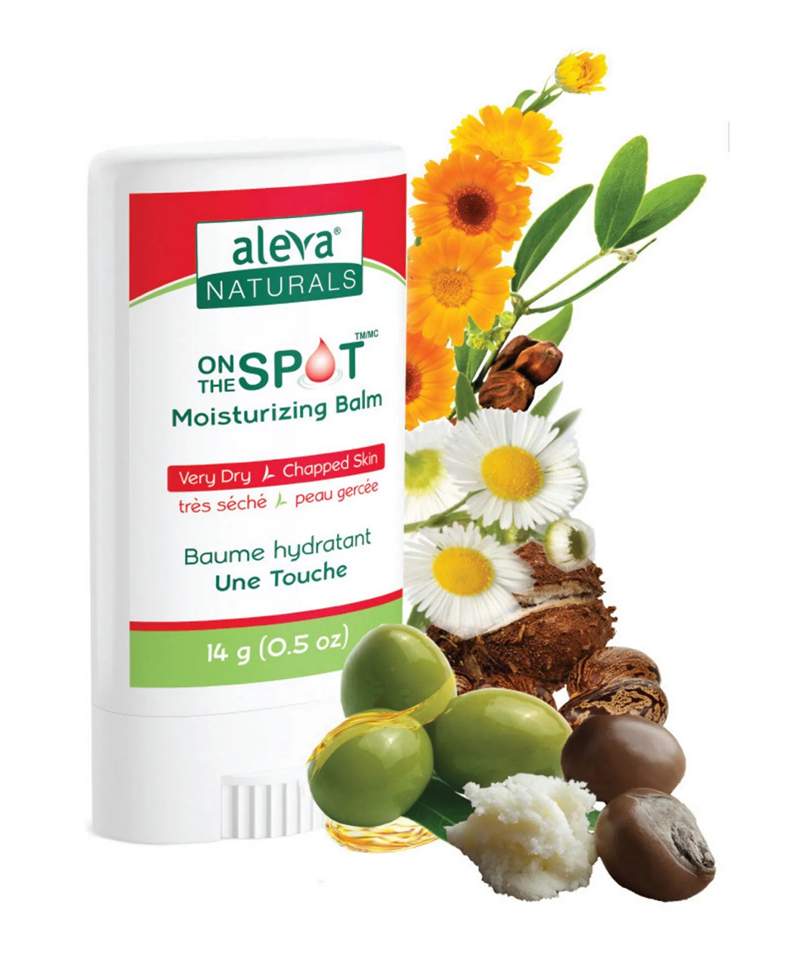 Aleva Naturals On The Spot Moisturizing Balm - 14gm - Laadlee