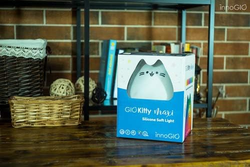 InnoGio - Gio Kitty Maxi Silicone Night Light - Laadlee