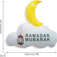 Khamsa InflataMoon - Ramadan Inflatable Moon Decor