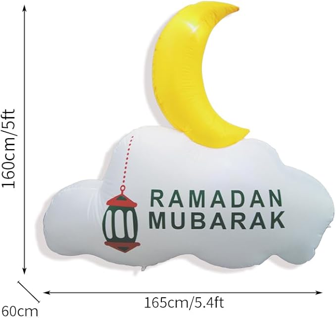 Khamsa InflataMoon - Ramadan Inflatable Moon Decor