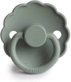 Frigg Daisy Latex Baby Pacifier 6M-18M, 1Pack, Lily Pad - Size 2 - Laadlee