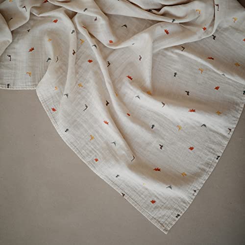 Mushie Swaddle - Dinosaurs - Laadlee