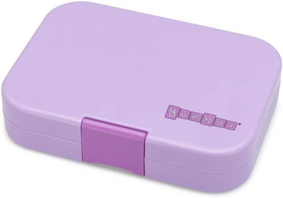 Yumbox Panino  4 Compartment Rainbow Lunch Box - Dreamy Purple