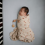 Mushie Swaddle - Butterflies - Laadlee
