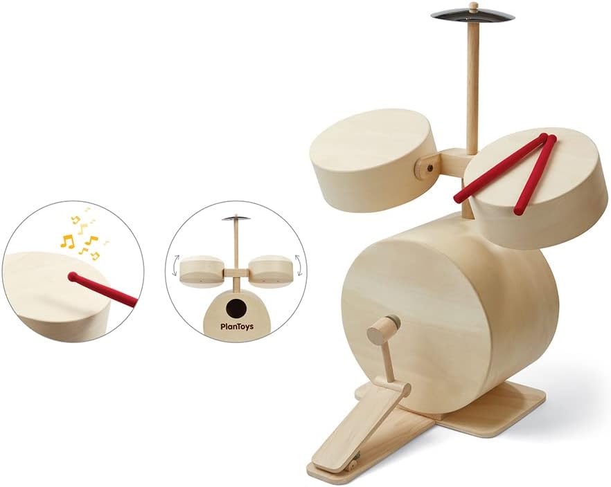 PlanToys Drum Set - Laadlee