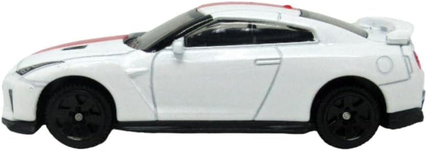 MSZ Nissan GTR Car 1:64 Die-Cast Replica - White - Laadlee