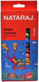 Nataraj Watercolor Tubes Set 12Colours x 5Ml With Free Brush Inside