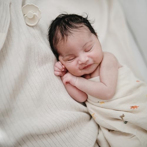 Mushie Swaddle - Dinosaurs - Laadlee