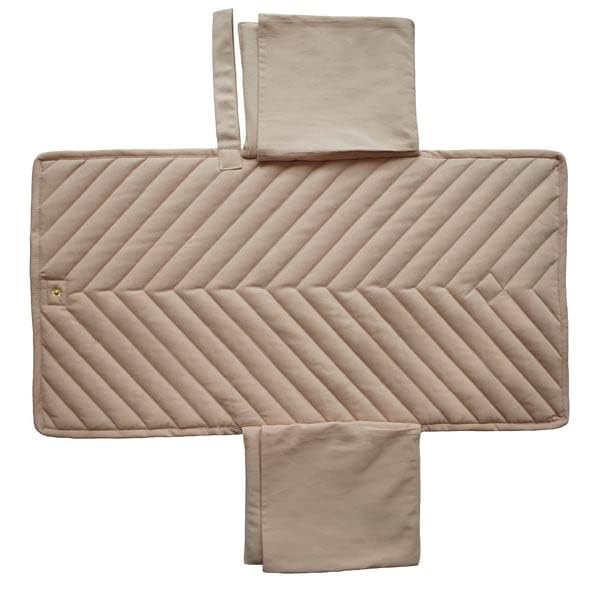 Mushie Portable Changing Pad Natural - Laadlee