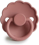 Frigg Daisy Silicone Baby Pacifier 6M-18M, 1Pack, Woodchuck - Size 2 - Laadlee