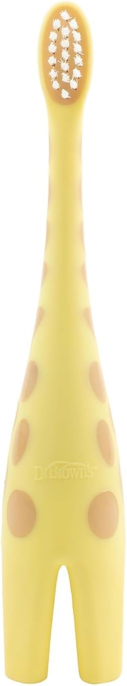Dr. Brown's Infant-To-Toddler Toothbrush - Giraffe - Laadlee