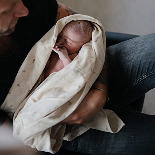 Mushie Swaddle - Falling Stars - Laadlee