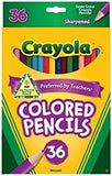 Crayola Colored Long Pencils - Pack of 36 - Laadlee