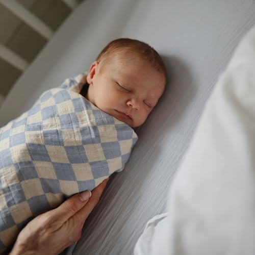 Mushie Swaddle - Boats - Laadlee