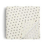 Mushie Swaddle - Black Daisy - Laadlee