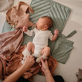 Mushie Portable Changing Pad Blush - Laadlee