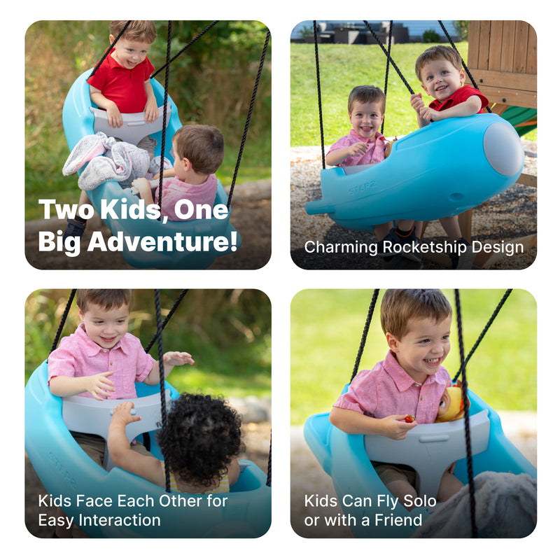 Step2 Rocket Swing For Two - Laadlee