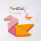 Grimm's Tangram Pink-Orange