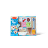 Melissa and Doug Wooden Magnetic Ice Cream Puzzle & Play Set