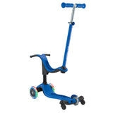 Globber Go Up Sporty Lights 360 Scooter - Navy Blue & Dark Blue