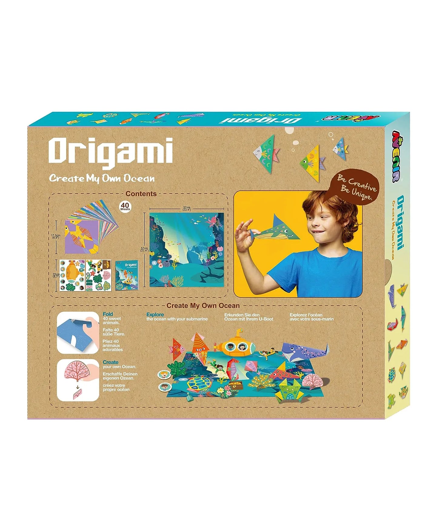 Avenir Origami Create My Own Kit Level 1 - Ocean - Laadlee