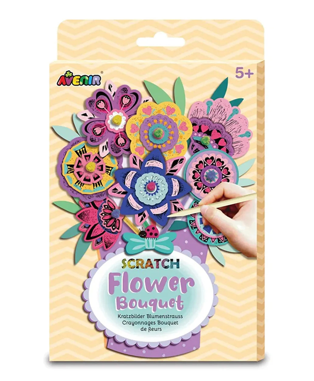 Avenir Scratch Bouquet Kit - Flower - Laadlee