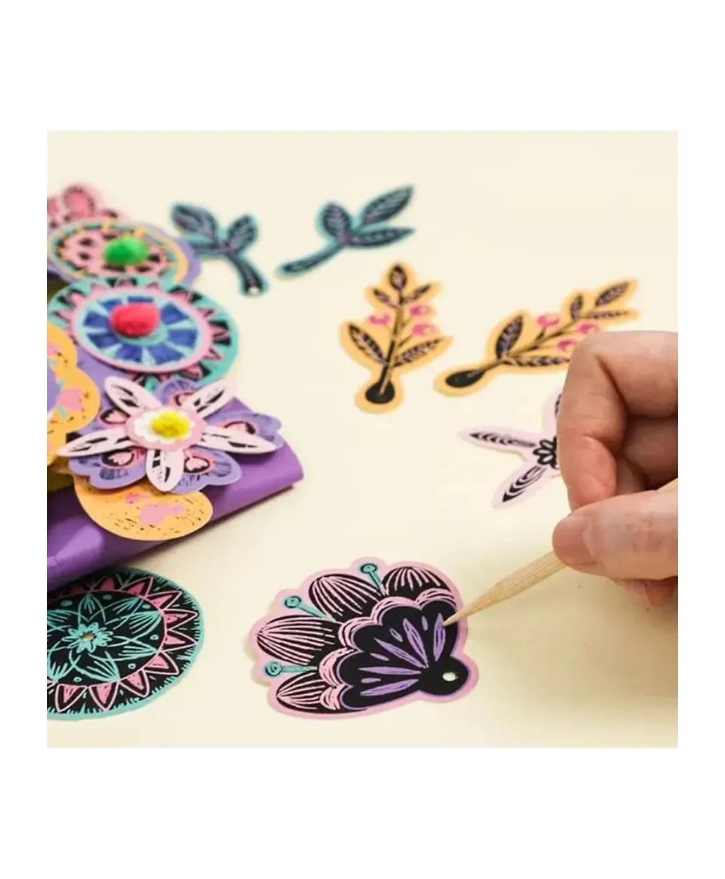 Avenir Scratch Bouquet Kit - Flower - Laadlee