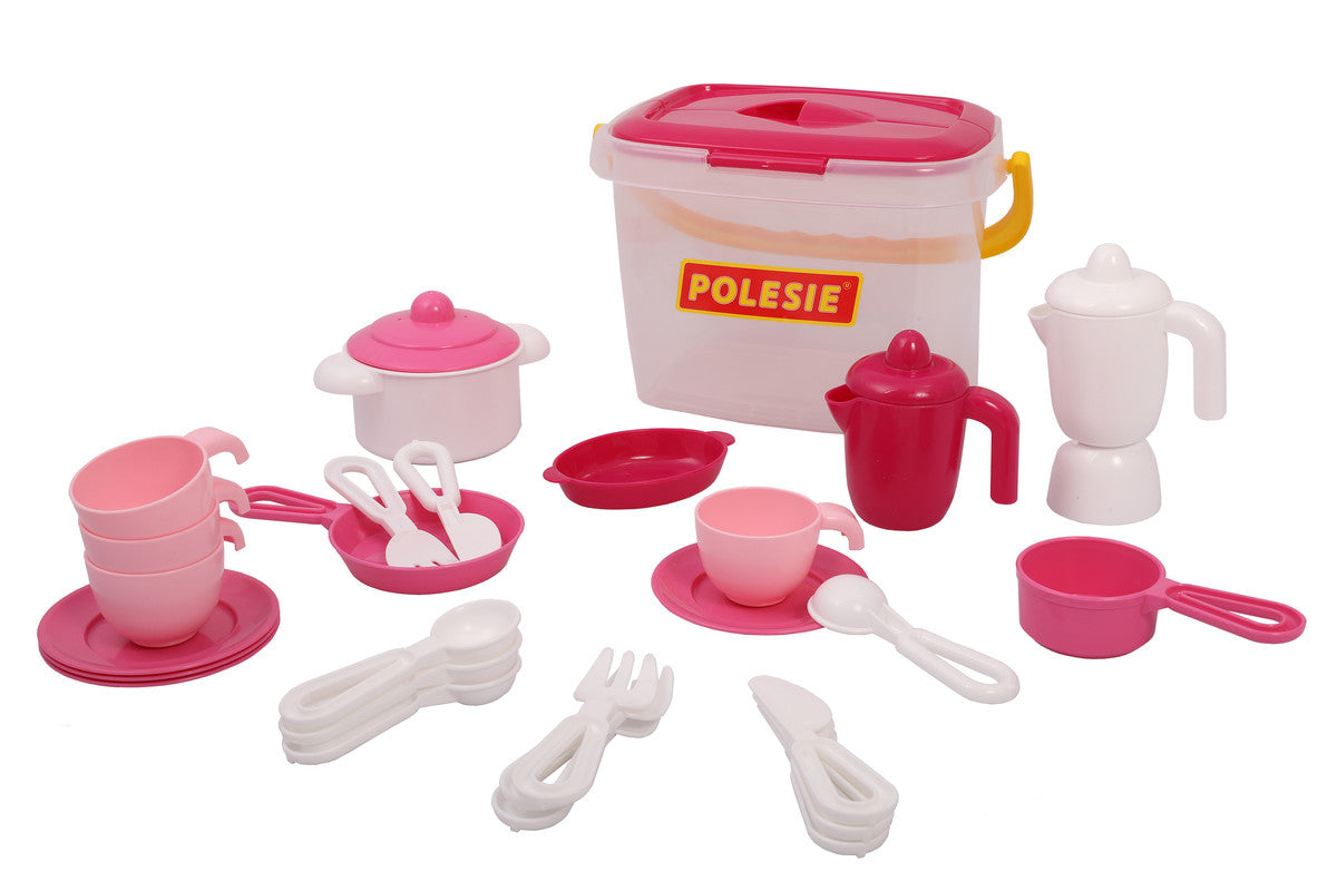 Polesie Cookware Set For Four - 29Pcs - Laadlee