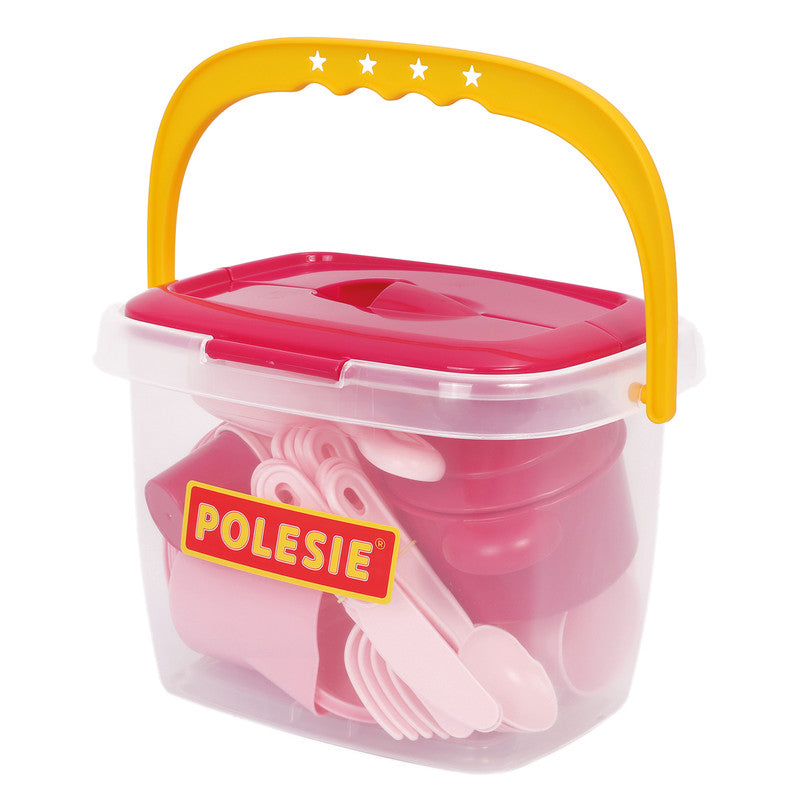 Polesie Nasten'Ka Kitchen Set For Four - 28Pcs - Laadlee