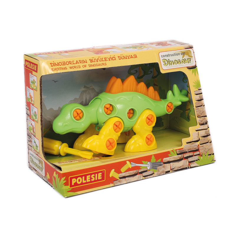 Polesie Stegosaur Take Apart Dinosaur Construction Set - Laadlee