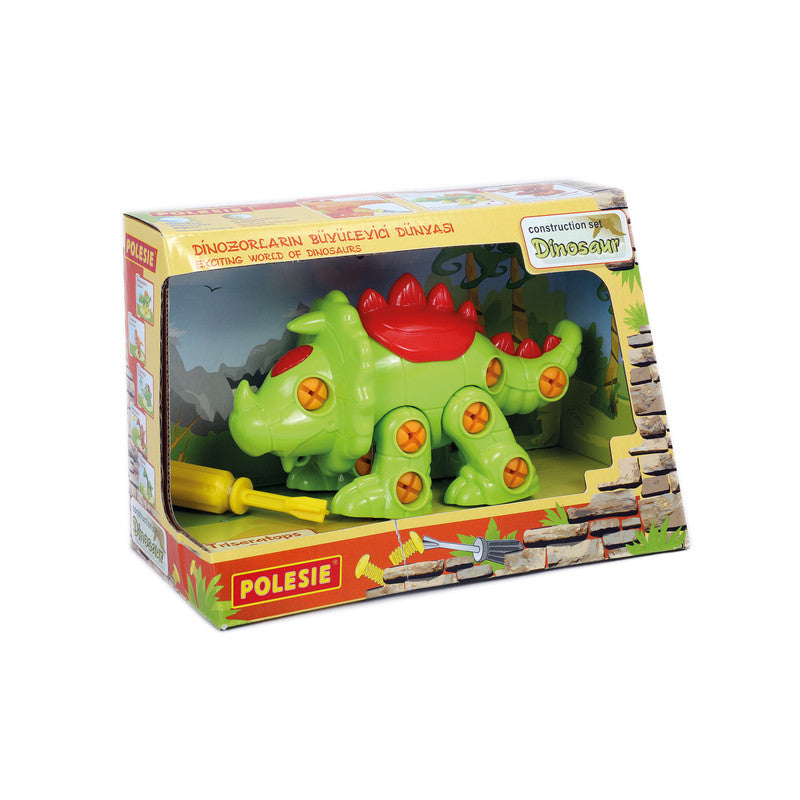 Polesie Tyrannosaur Take Apart Dinosaur Construction Set - Green - Laadlee