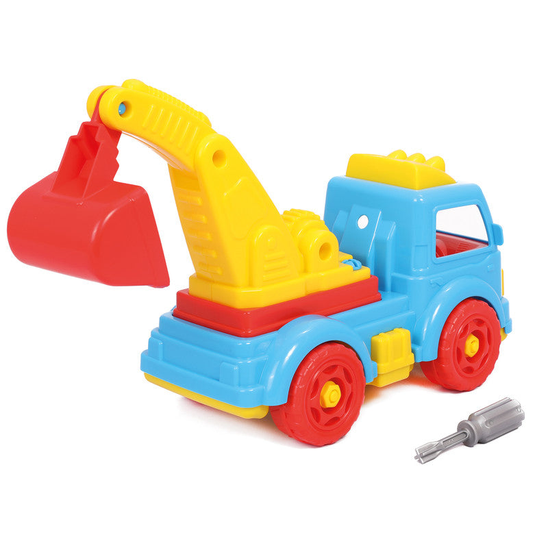 Polesie Take Apart Excavator Truck - Laadlee