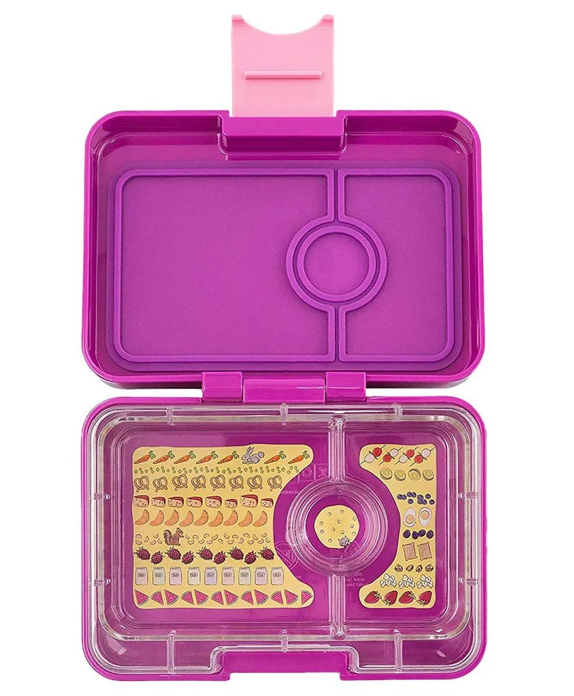 Yumbox Minisnack Box 3 Compartment - Bijoux Purple