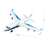 Stem Foam 2-Channel Remote Control Glider Airliner - White
