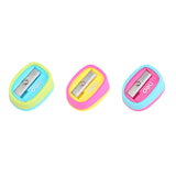 Deli Pencil Sharpener 3Pc Assorted 583