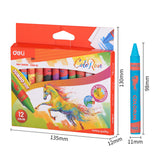 Deli Wax Crayon 11X98Mm Assorted EC20900