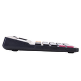 Deli Desktop Calculator Plastic 12 Digits Black Em01420