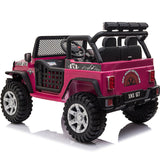 Megastarprowler 12V 4Wd Ride On Kids Electric Toy Jeep 2 Seater- Red