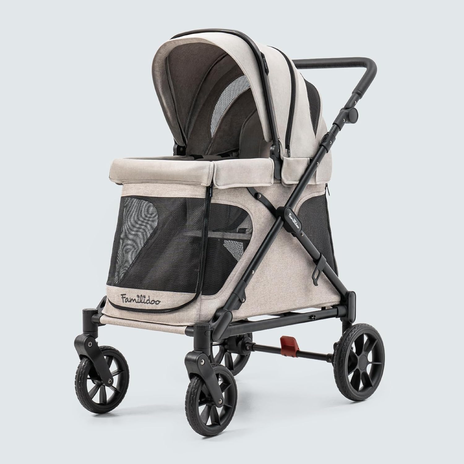 familidoo-q1-2-0-multi-use-wagon-stroller-ash-rose-3